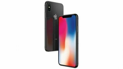 Cellulari e smartphone grigi Apple iPhone X con lightning