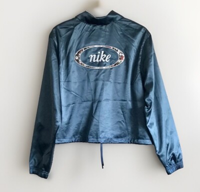 nike women's satin jacket