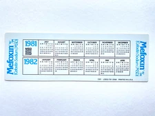1980s Mefoxin Ruler MSD Merck Labs Pharmaceutical Drug Advertising Swag 7.5”