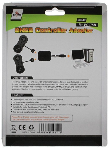 Mayflash PC044 SNES Controller Adapter for PC USB - Picture 2 of 6