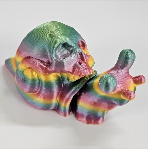 N3D14 3d Printed Snails Figures Fidget Toy Anxiety Relief Stress Various Designs - Picture 2 of 12