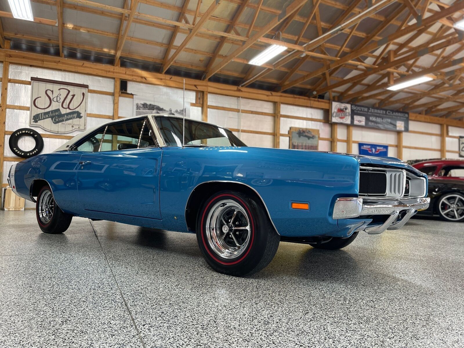 1969 Dodge Charger R/T Special Edition #'s Matching 440 B5 Blue Rotisserie Resto