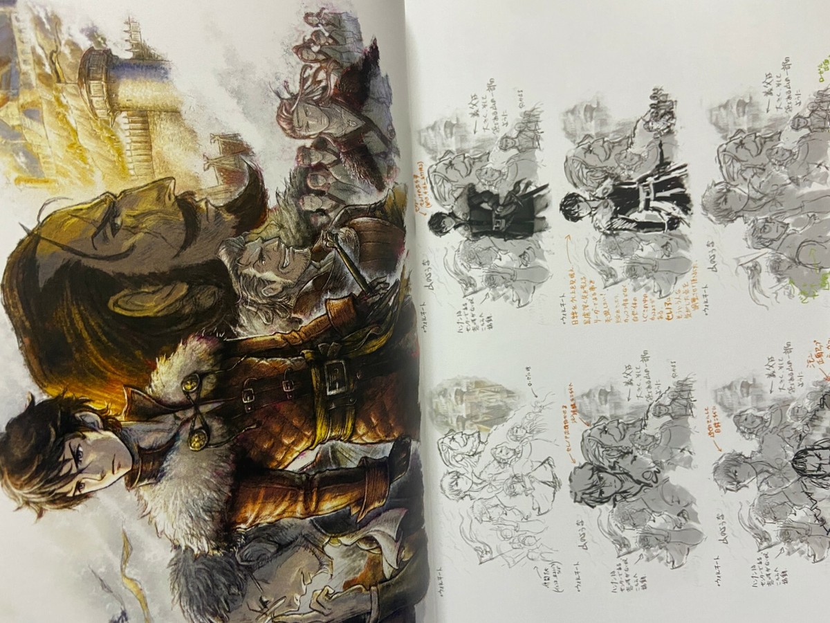 Triangle Strategy Design Works The Art of Triangle 2018-2022