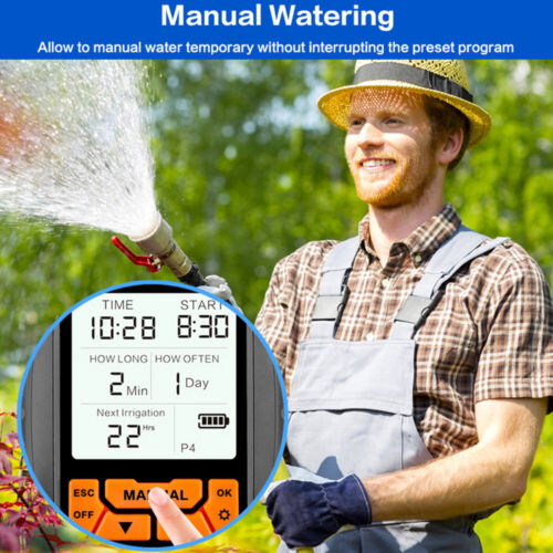 Automatic Irrigation Controller Water Timer Digital Tap Garden Watering System - Picture 9 of 10
