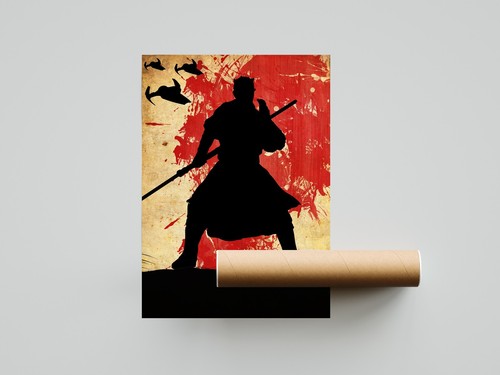 Star Wars Dark Side Characters Darth Maul Minimalist Watrcolor Poster Fan Art - Picture 5 of 6
