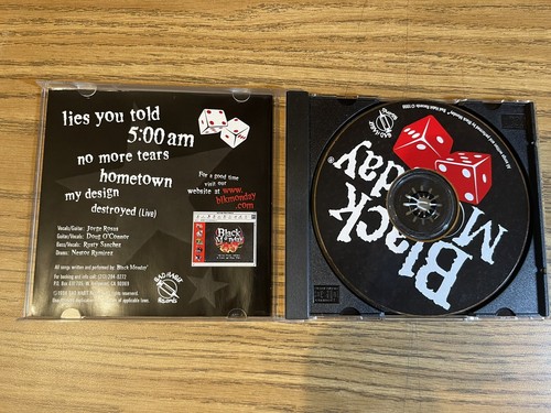 Black Monday - Black Monday (CD, 1998, Bad Habit Records) Rare - Picture 3 of 4