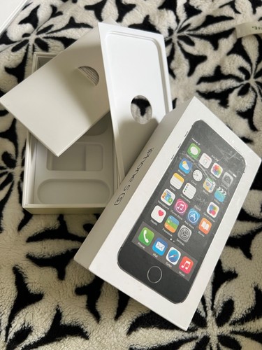 APPLE iPhone 5S 16gb Model A1533 space gray box only + papers - 第 2/3 張圖片