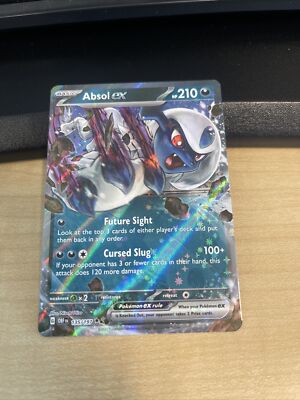Pokémon Karte SV03 135/197 Absol Ex Doppelstern - Near Mint Zustand