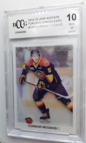 2014-15 Blattacetat #CMD Connor McDavid Toronto Expo Rookie 10 neuwertig oder besser - Bild 3 von 4