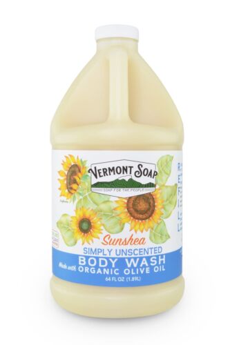 Body Wash, Natural Body Wash with Shea Butter, Mild Gel Body Wash for Moistur...