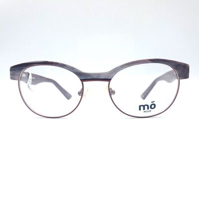 Mo Eyewear Move elegante Damen Brille 207M A 50 18 135 Bordeaux 