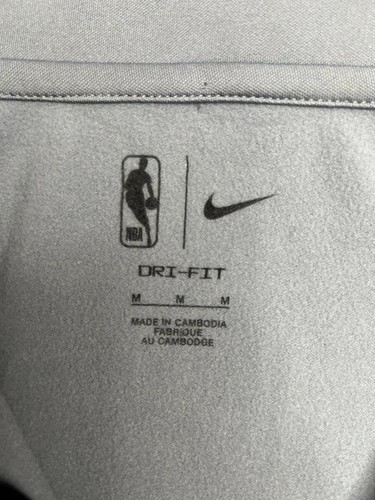 NIKE NBA Philadelphia 76ers Ben Simmons Gray Full Zip Jacket Men's Medium - Picture 7 of 7