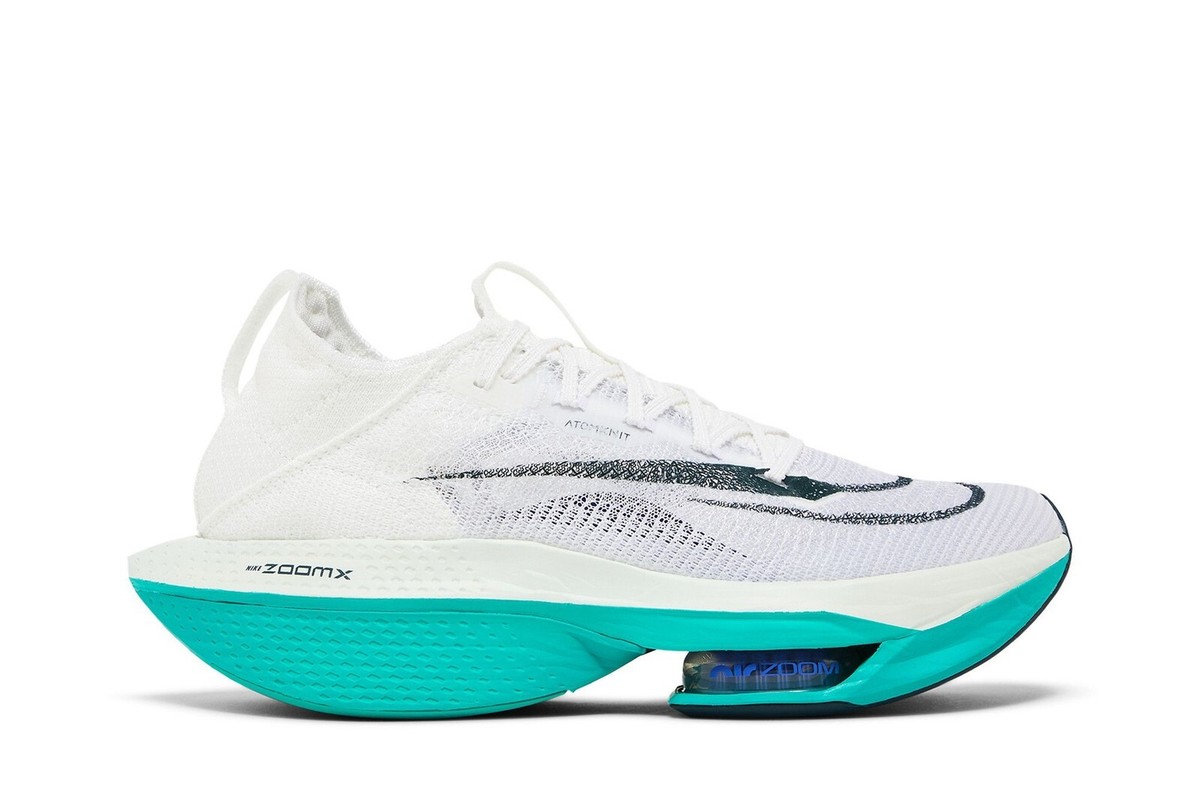 新品 W AIR ZOOM ALPHAFLY NEXT% 2 JADE 23cm Size 10 - Nike Air Zoom Alphafly NEXT% 2 White Clear Jade