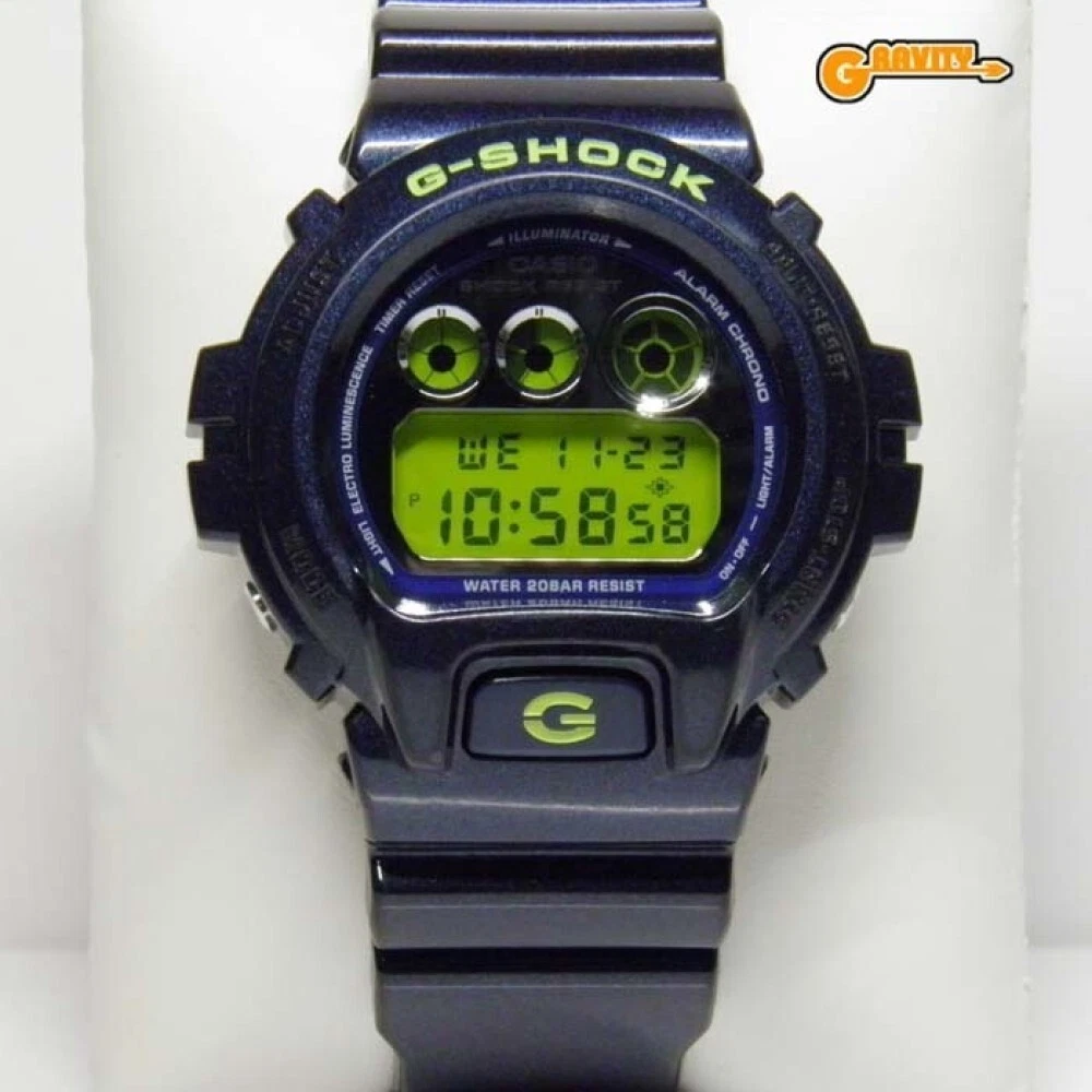 G shock top navy green