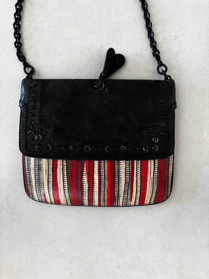 Bolsa Bottega Venenta multicolorida - Imagem 3 de 4