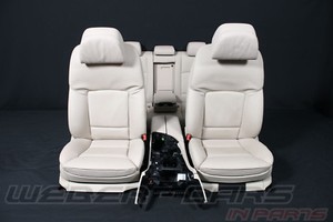 BMW 5er F10 Innenausstattung Limo KOMFORT Sitze Lederausstattung Dakota OYSTER