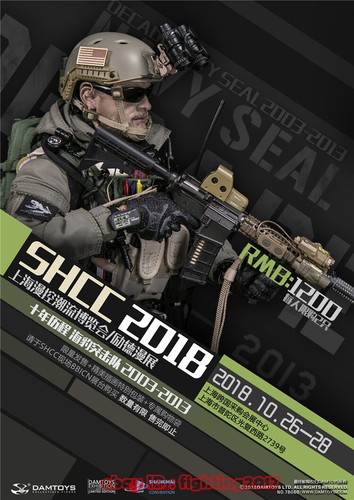DAMTOYS 1/6 2018 SHCC DECADE NAVY SEAL 2003-2013 DAM78060 Figure Limited - Picture 9 of 12