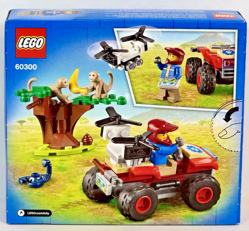 (60300) LEGO CITY: Wildlife Rescue ATV TOWN TRUCK TREE MONKEY Nuevo Sellado Retirado - Imagen 2 de 2