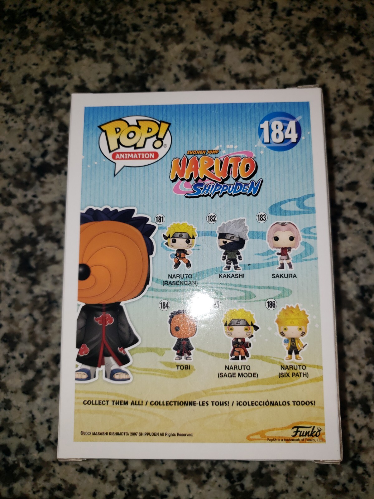 Funko Pop! Vinyl: Naruto Shippuden - Tobi #184 Signed By Neil Kaplan ...