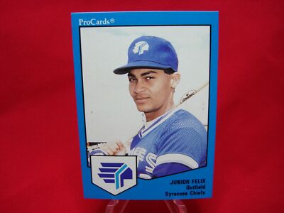 30+ 1989 JUNIOR FELIX SYRACUSE CHIEFS PROCARDS MINOR LEAGUE CARDS