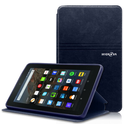 Folio Leather Cover Case For Amazon Kindle Fire 7'' 5th 7th 8th 2019 Gen