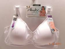 Playtex Nursing Bra Shaping Foam WireFree Flex Fit Sz 2XL White US4958 NWT