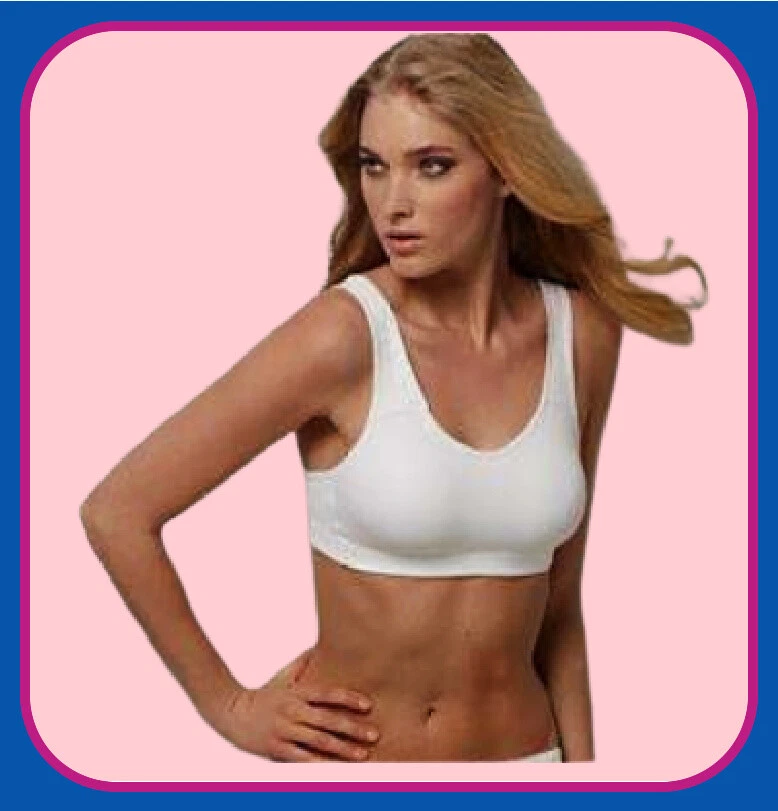 Glitter Moulded Soft bra, White