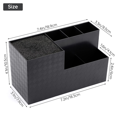 6 Grid Salon Hairdressing Barber Supplies Organizer Holder, Professional Hair C - Picture 6 of 7