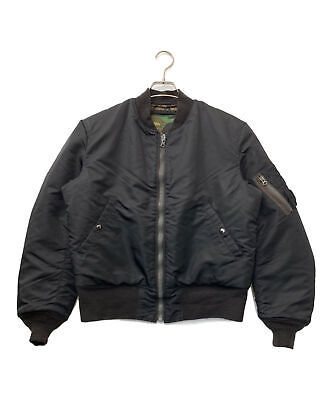 BUZZ RICKSON'S type BLACK MA-1 “D-TYPE” Size: L Black Men BUZZ RICKSON'S type BLACK MA-1 “D-TYPE” Size: L Black Men