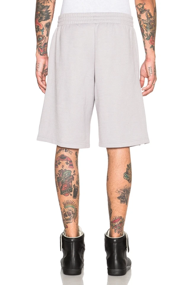 Pantalones Cortos de Baloncesto Alexander Wang Acolchados Jacquard - Piedra - XS Foto 4 de 4