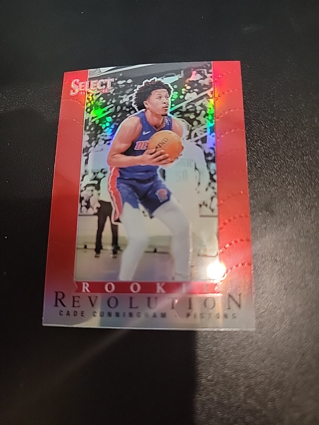 2021-22 Select Cade Cunningham Rookie Revolution Red Prizm RC #25 SP