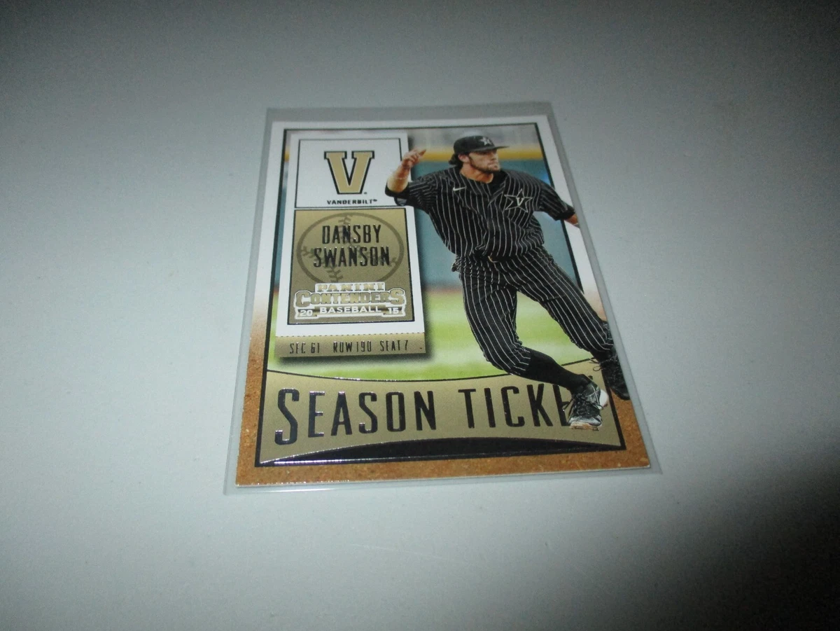 2015 Panini Contenders - Dansby Swanson #31 for sale | eBay