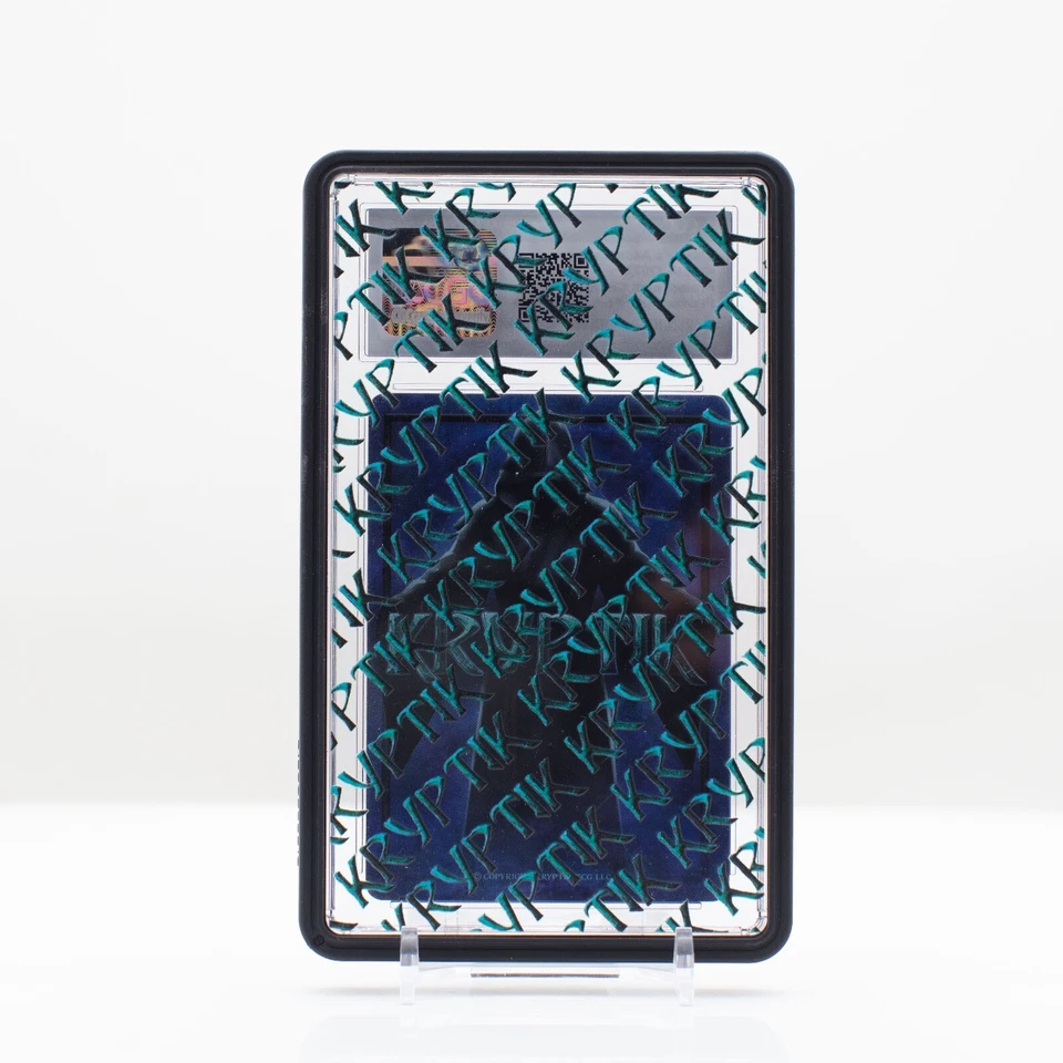 KRYPTIK TCG - Drikki #10 (2023) Wicked Prophecy Orange Serialized - CGC 10 - Image 2 of 2