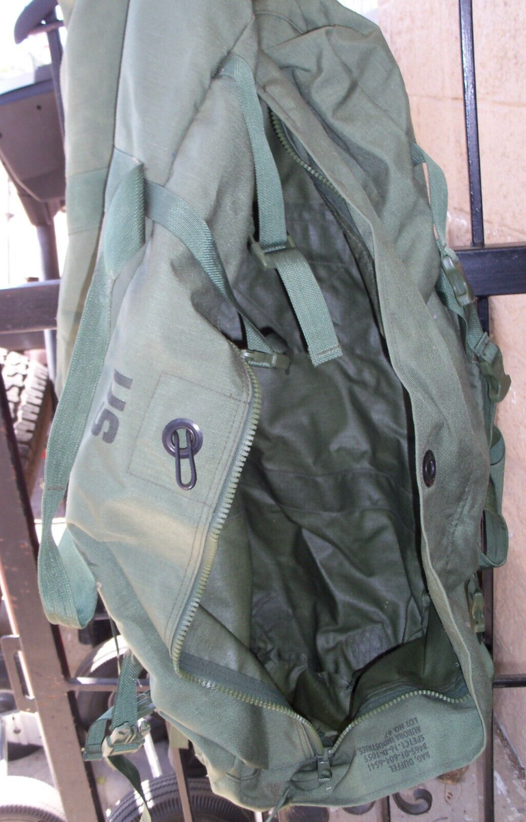 IMPROVED DUFFEL BAG (NSN: 8465-01-604-6541) | eBay