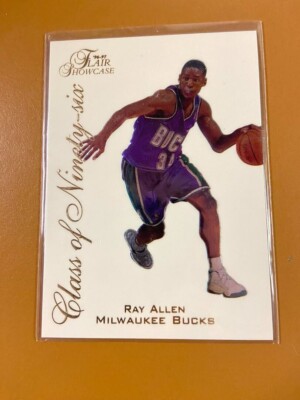 Ray Allen 1996-97 Flair Showcase #2. CLASS OF NINTY-SIX . HOF