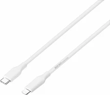 Best Buy essentials- 9Lightning to USB-C Charge-and-Sync Cable - White
