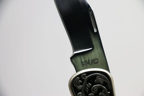 Billy The Kid Collectors Folding Knife Franklin Mint Western Heritage With Case - Picture 18 of 24