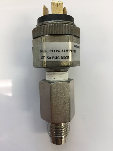 Whitman P119G-25H-F12TB-X Pressure Switch - Picture 2 of 5