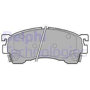 LP801 DELPHI Brake Pad Set, disc brake for FORD USA,HAIMA (FAW),MAZDA
