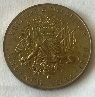 British Exhibition June 1960 New York, Royal Mint MEDAL | eBay