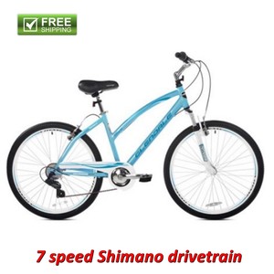 Kent Cruiser Bike Women S 26 Blue Hybrid City Beach Comfort Bicycle Image Is Loading Kent Cruiser Bike Women 039 S 26 034