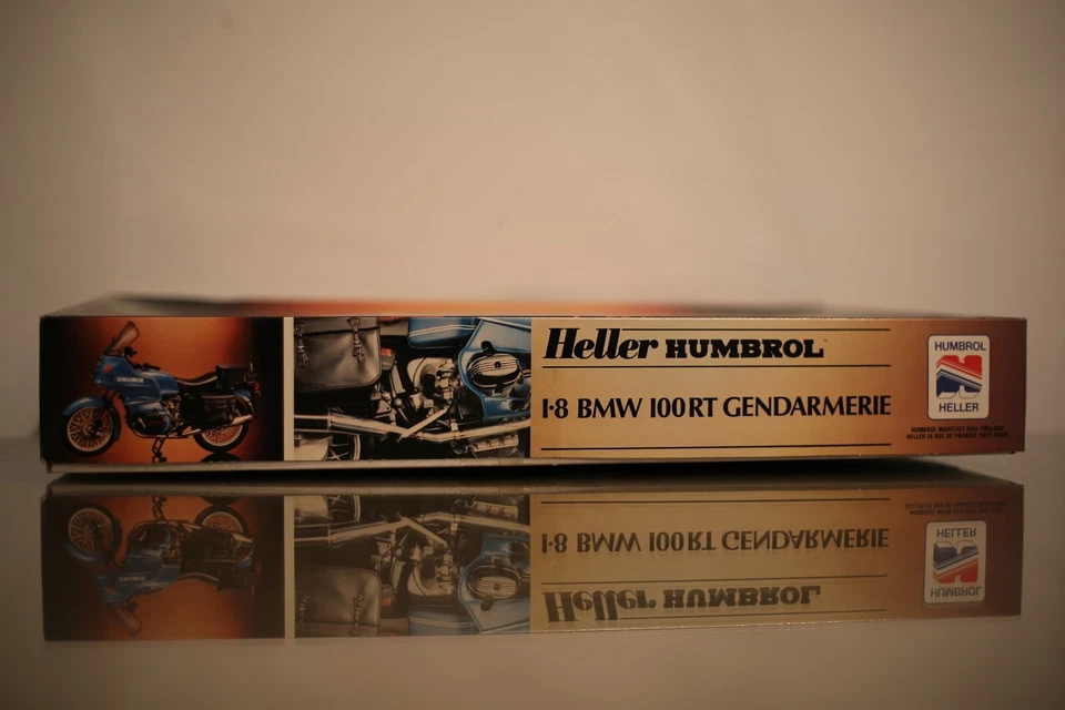 Kit de motocicleta modelo sin construir BMW 100RT Gendarmería Humbrol Heller 80955 1:8 Foto 2 de 4