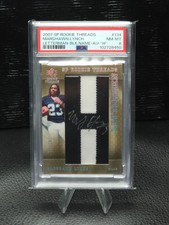 Marshawn Lynch 2007 SP Rookie Threads Letterman Auto /25 RPA HIGHEST GRADE POP 1