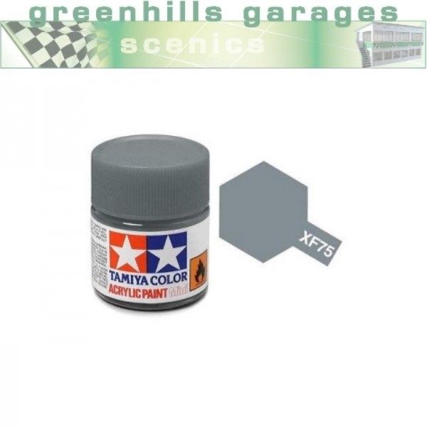 TAMIYA Acrylic Paint 10ml - XF-75 IJN Gray Kure - Model Kit Paint Humbrol - Image 2