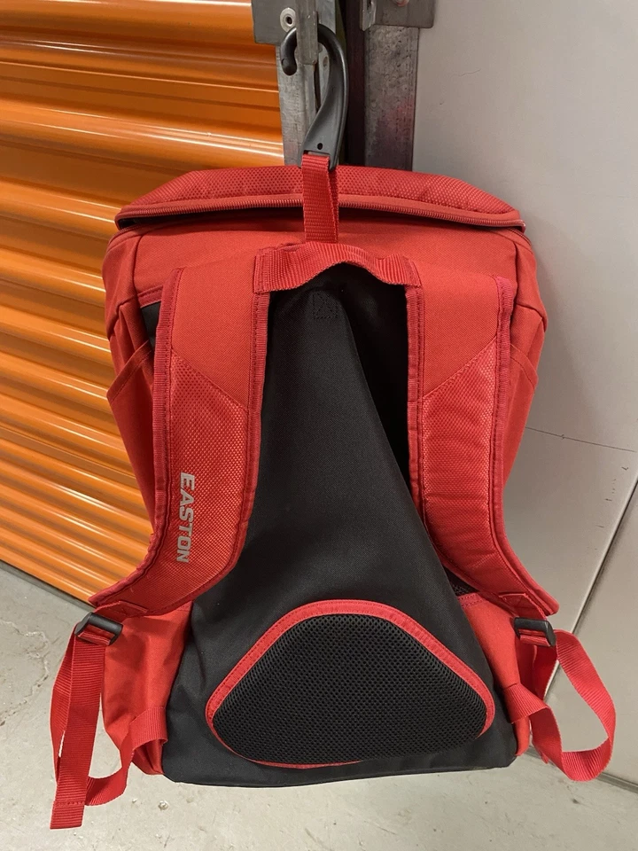 Mochila utilitaria Easton de béisbol/softbol/deportes roja Foto 4 de 4