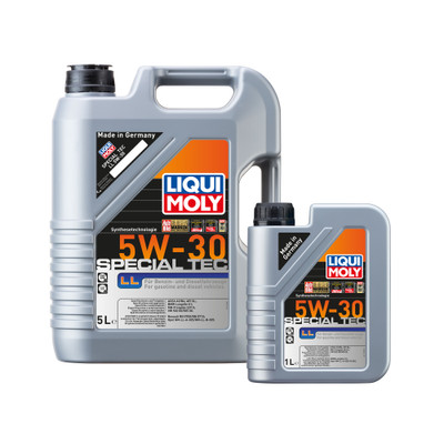 Liqui Moly Motoröl Special Tec LL, 5W-30, 6-Liter Art.Nr. 1193 + 1192