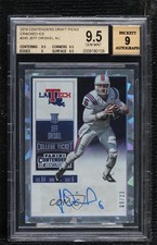 2016 Contenders Draft Picks Cracked Ice 9/23 Jeff Driskel #345 BGS 9.5 Auto 05or