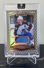 2023-24 Upper Deck Stature Nathan MacKinnon 2 color Jersey Patch /49 #5 Colorado