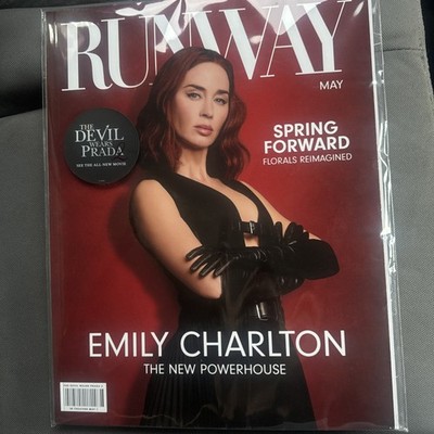 プラダを着た悪魔2 RUNWAY ランウェイ EMILY CHARLTON表紙 Runway Magazine Emily CharltonCover - The Devil Wears Prada