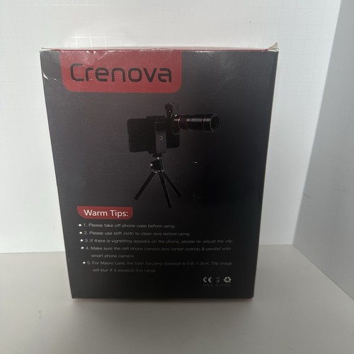 Crenova Kamera Objektiv Set für Smartphone - groß 22x, superweit, Fischauge, 25x - Bild 4 von 9